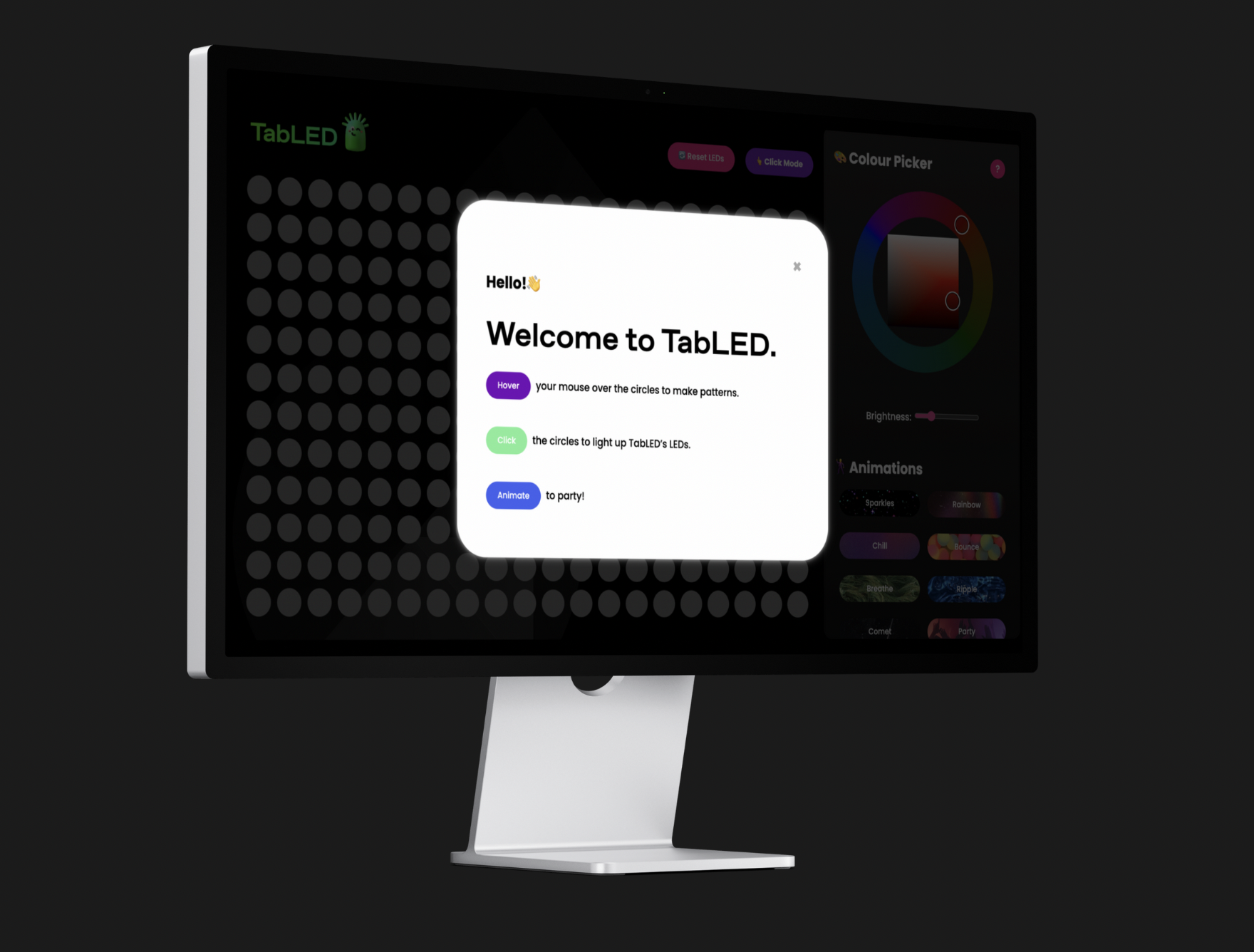 TabLED - The Interactive LED Table